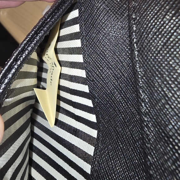KATE SPADE Black Saffiano Leather Cat Bifold Wallet Mini Case - Picture 9 of 15